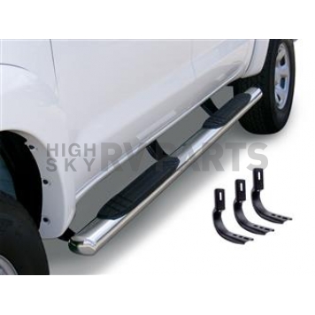 Go Rhino Nerf Bar 4 Inch Stainless Steel Oval - 84404787PS