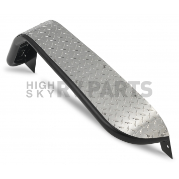 Warrior Products Fender Flare - Silver Aluminum Diamond Plate Set Of 2 - 7311