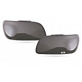 GT Styling Headlight Cover - Plastic Smoke Full Cover Set Of 2 - GT0974S