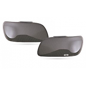GT Styling Headlight Cover - Plastic Smoke Full Cover Set Of 2 - GT0974S