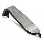Warrior Products Fender Flare - Silver Aluminum Diamond Plate Set Of 2 - 7312