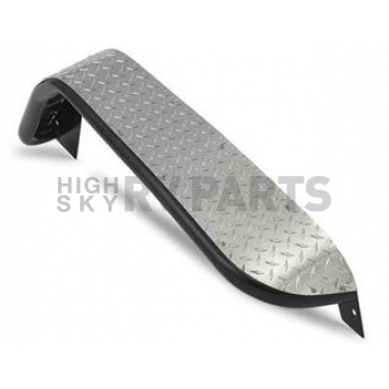 Warrior Products Fender Flare - Silver Aluminum Diamond Plate Set Of 2 - 7312