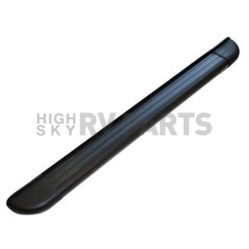 Romik USA Running Board Black Anodized Aluminum Stationary - 21819419
