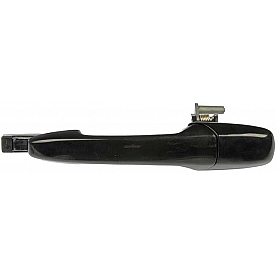 Help! By Dorman Exterior Door Handle - Plastic Black Single - 79442