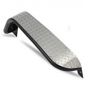 Warrior Products Fender Flare - Silver Aluminum Diamond Plate Set Of 2 - 7315