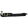 Help! By Dorman Exterior Door Handle - Plastic Black Single - 82951