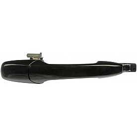 Help! By Dorman Exterior Door Handle - Plastic Black Single - 79443