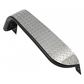 Warrior Products Fender Flare - Silver Aluminum Diamond Plate Set Of 2 - 7316