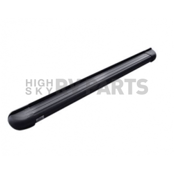 Romik USA Running Board Black Anodized Aluminum Stationary - 21821419