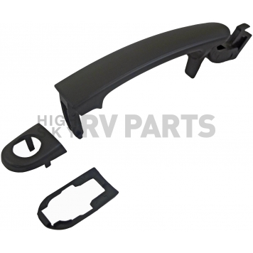 Help! By Dorman Exterior Door Handle - Plastic Black Single - 82971-2
