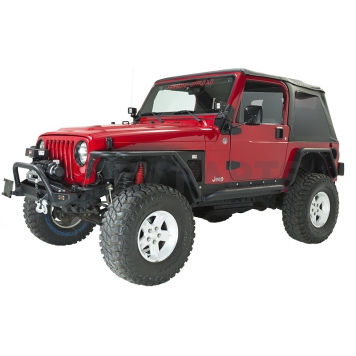 Fishbone Offroad Fender Flare - Black Steel Powder Coated Set Of 4 - FB23029-1