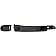 Help! By Dorman Exterior Door Handle - Plastic Black - 82972