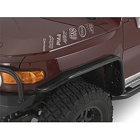 Warrior Products Fender Flare - Black Steel Powder Coated Set Of 2 - S3001