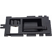 Help! By Dorman Interior Door Handle - Lever Plastic Black Single - 88571