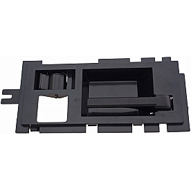 Help! By Dorman Interior Door Handle - Lever Plastic Black Single - 88571