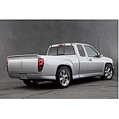 Street Scene Tailgate Handle Relocation Kit - Smooth Steel Silver - 95061136