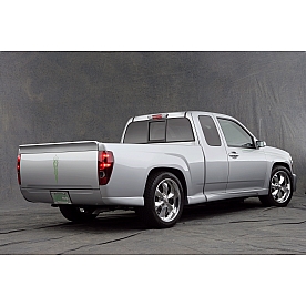 Street Scene Tailgate Handle Relocation Kit - Smooth Steel Silver - 95061136