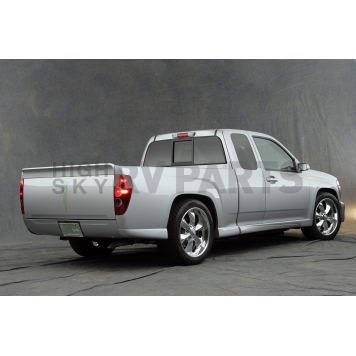 Street Scene Tailgate Handle Relocation Kit - Smooth Steel Silver - 95061136-1