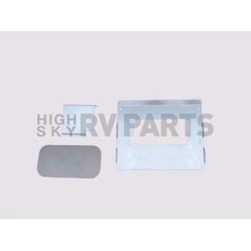 Street Scene Tailgate Handle Relocation Kit - Smooth Steel Silver - 95061145