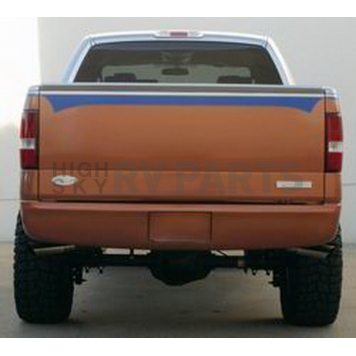 Street Scene Tailgate Handle Relocation Kit - Smooth Steel Silver - 95061145-1