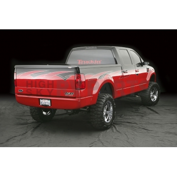 Street Scene Tailgate Handle Relocation Kit - Smooth Steel Silver - 95061145-2