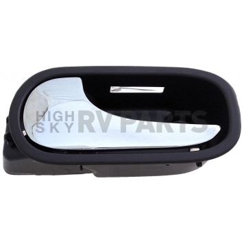 Help! By Dorman Interior Door Handle - Plastic Black Housing With Silver Lever Single - 81870