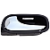 Help! By Dorman Interior Door Handle - Plastic Black Housing With Silver Lever Single - 81870