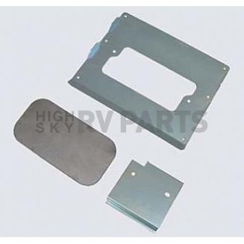 Street Scene Tailgate Handle Relocation Kit - Smooth Steel Silver - 95061150