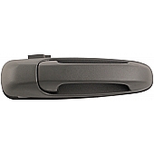 Help! By Dorman Exterior Door Handle - Plastic Black Single - 80163