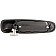 Help! By Dorman Exterior Door Handle - Plastic Black Single - 80163