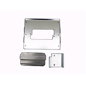 Street Scene Tailgate Handle Relocation Kit - Smooth Steel Silver - 95061151