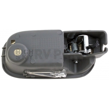 Help! By Dorman Interior Door Handle - Titanium Housing With Silver Lever Single - 81873-1