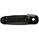 Help! By Dorman Exterior Door Handle - Plastic Black Single - 80167
