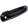 Help! By Dorman Exterior Door Handle - Plastic Black Single - 80167
