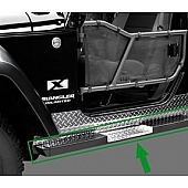 Warrior Products Running Board 250 Pound Capacity Aluminum Stationary - 7440