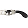 Help! By Dorman Interior Door Handle - Lever Plastic Black Single - 81876