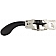 Help! By Dorman Interior Door Handle - Lever Plastic Black Single - 81877