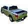 Roll-N-Lock Tonneau Cover Soft Manual Retractable Black Matte Vinyl - LG570M