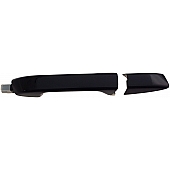 Help! By Dorman Exterior Door Handle - Plastic Black Single - 81880