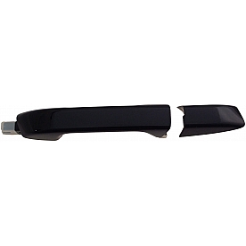 Help! By Dorman Exterior Door Handle - Plastic Black Single - 81880