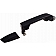 Help! By Dorman Exterior Door Handle - Plastic Black Single - 81880