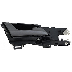 Help! By Dorman Interior Door Handle - Plastic Black Housing With Silver Lever Single - 81881