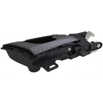 Help! By Dorman Interior Door Handle - Plastic Black Housing With Silver Lever Single - 81881-2