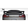 Extreme Dimensions Spoiler - Custom Primered Fiberglass Black - 101213