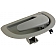 Help! By Dorman Interior Door Handle - Lever Plastic Gray Single - 81884