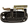 Help! By Dorman Exterior Door Handle - Plastic Black Single - 80183
