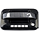 Help! By Dorman Exterior Door Handle - Plastic Silver Insert With Black Trim Single - 80199