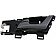 Help! By Dorman Interior Door Handle - Plastic Black Housing With Silver Lever Single - 81888