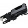 Help! By Dorman Interior Door Handle - Plastic Black Housing With Silver Lever Single - 81888