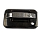 Help! By Dorman Exterior Door Handle - Plastic Silver Insert With Black Trim Single - 80201